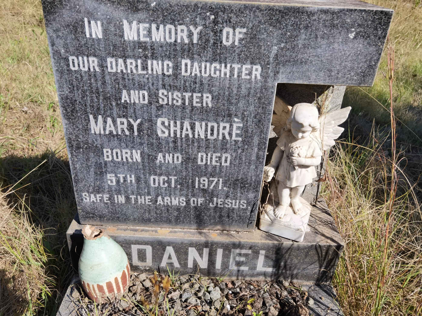 DANIEL Mary Shandre 1971-1971