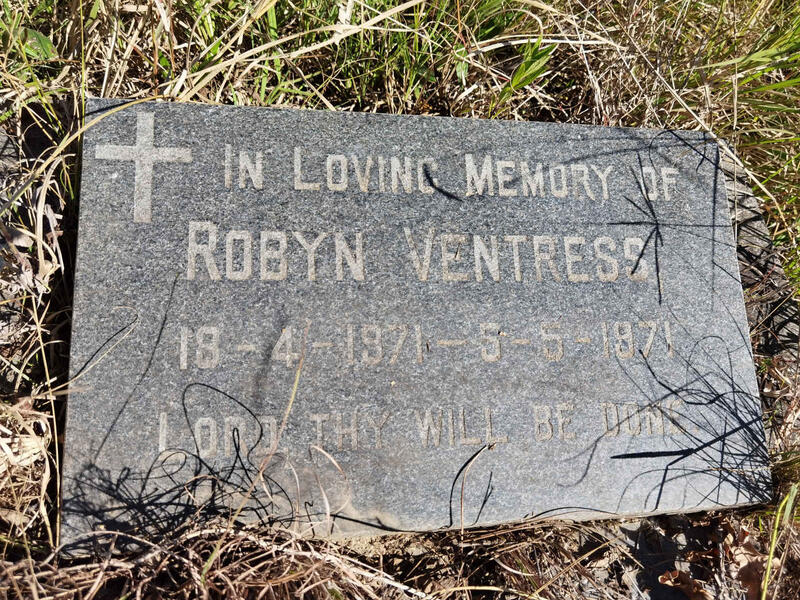VENTRESS Robyn 1971-1971