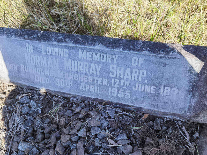 SHARP Norman Murray 1876-1955