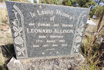 ALLISON Leonard 1893-1953