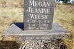 WELSH Megan Jeanine 1979-1980