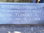 KEET Daphne Florence 1916-1975