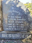 BESSINGER Peter Stephen 1904-1972