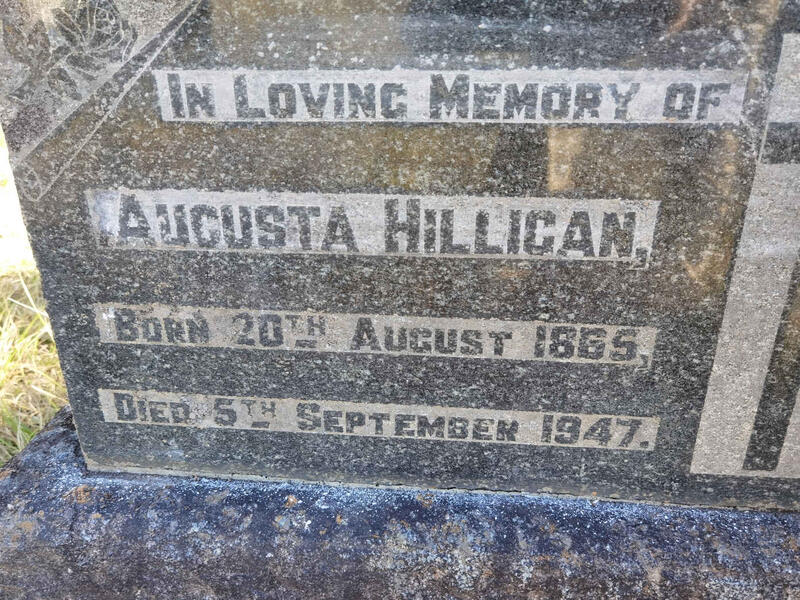 HILLIGAN Augusta 1865-1947