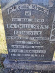 BURMEISTER Henry 1890-1954 & Ida Emelia Sophie -1943