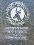 BUNNAGE W.G. -1943