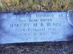 BLAND Harriet M.A. nee WALKER 1880-1958