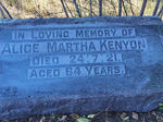 KENYON Alice Martha -1921