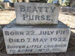 PURSE Beatty 1919-1922