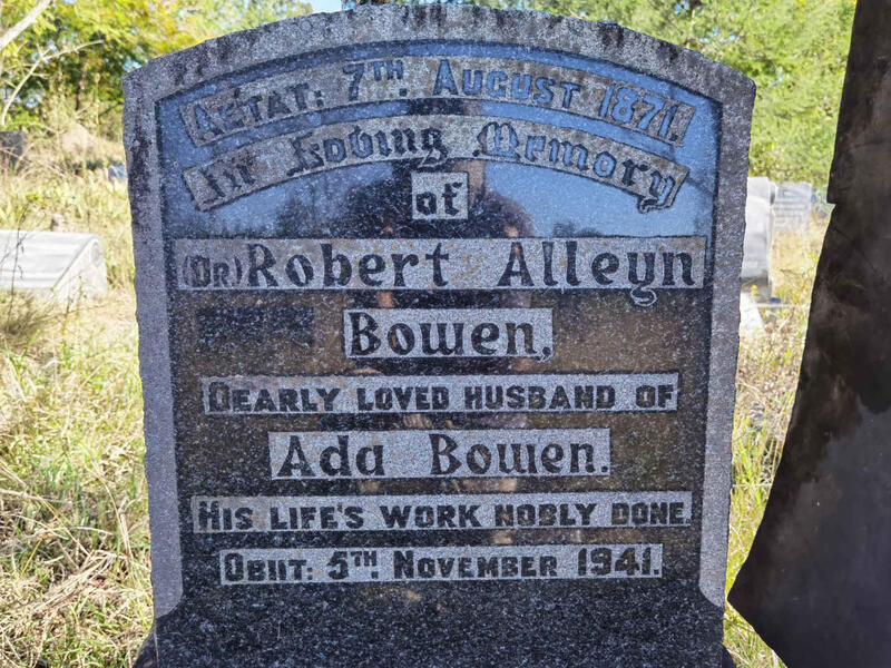 BOWEN Robert Alleyn -1941