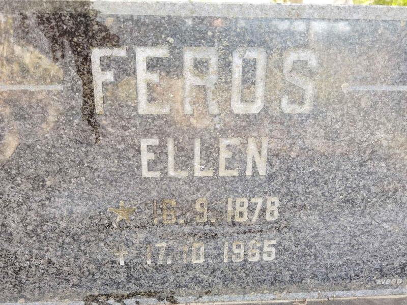 FEROS Ellen 1878-1965