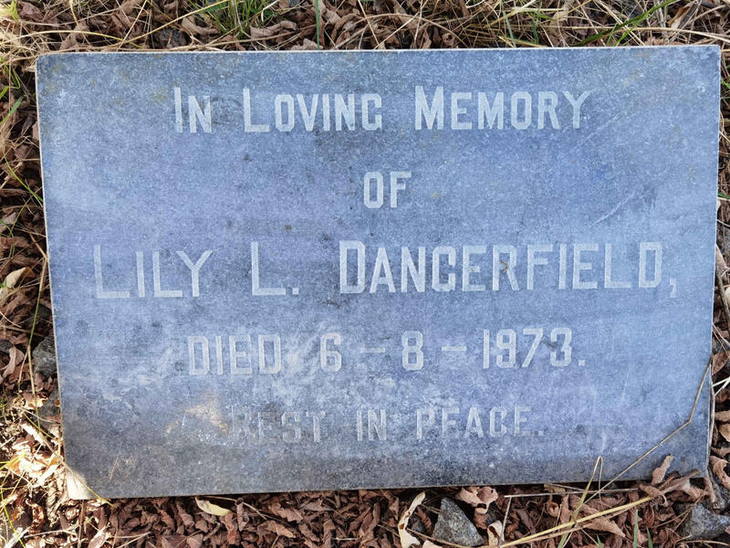DANGERFIELD Lily L. -1973