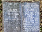 KRIEL Hermanus Jacobus 1892-1951 & Hester Johanna 1895-