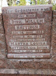 HATTINGH Dirk Willem 1868-1929 & Martha Louisa BOTHA 1867-1945