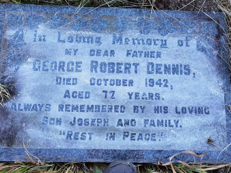 DENNIS George Robert -1942