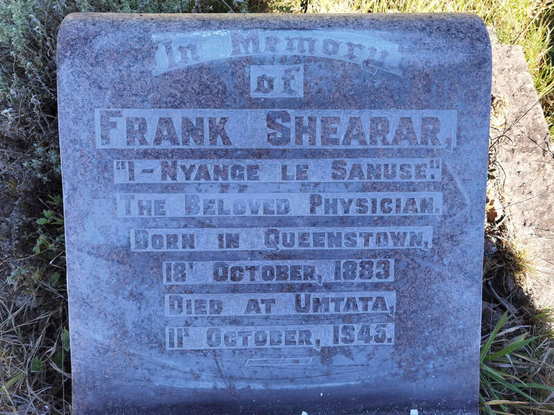 SHEARAR Frank 1889-1945
