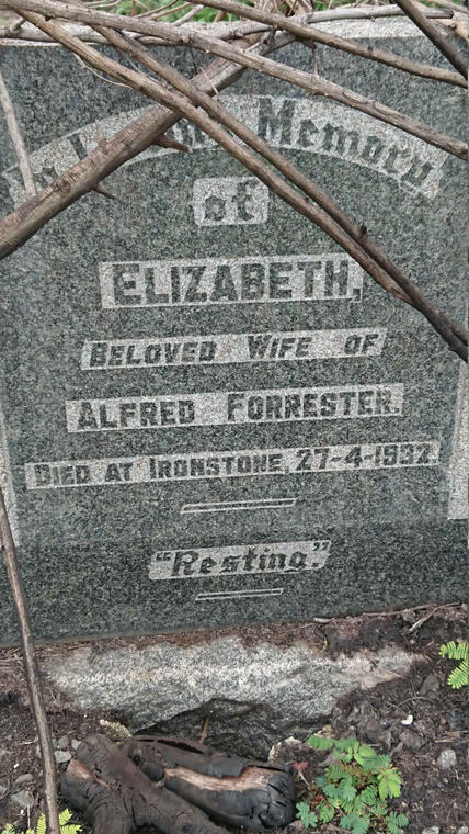 FORRESTER Elizabeth -1932
