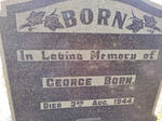 BORN George -1944