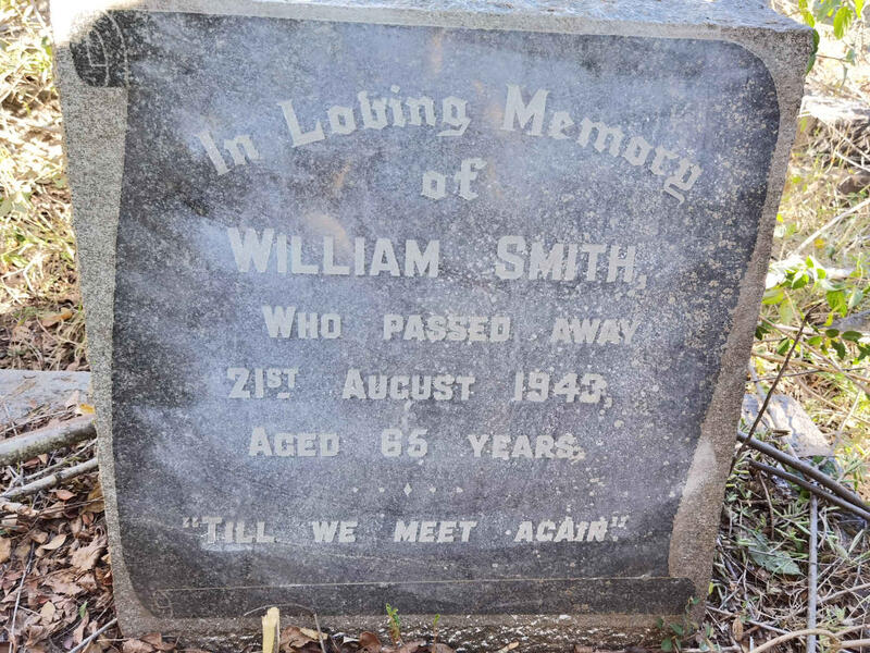SMITH William -1943