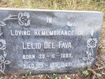 FAVA Lelio, del 1889-1967
