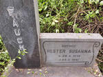 FAUCH Hester Susanna 1879-1941