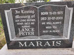 MARAIS Lance Peter 1975-2009