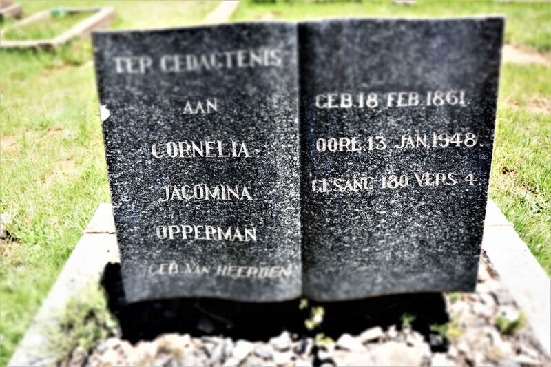 OPPERMAN Cornelia Jacomina 1861-1948