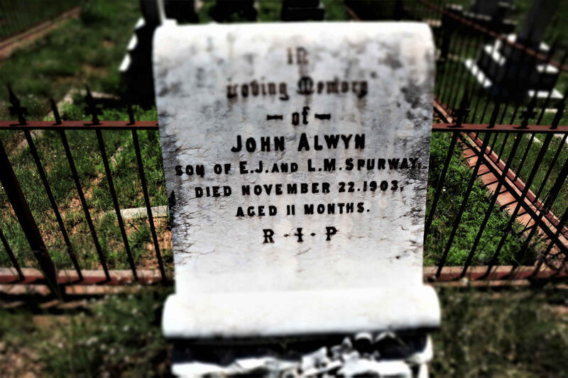 SPURWAY John Alwyn -1903