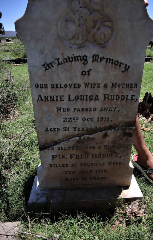 RUDDLE Annie Louisa -1911 :: RUDDLE Fred -1916