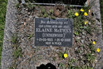 MCEWAN Elaine nee UNDERWOOD 1923-2002