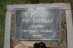 PLESSIS Piet Lategan, du 1906-2000