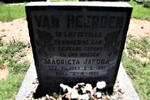 HEERDEN Margrieta Jacoba, van nee VILJOEN 1901-1960