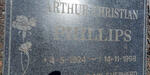 PHILLIPS Arthur Christian 1924-1998