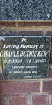 KEW Carlyle Duthie 1924-2000
