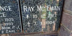 MCEWAN Ray 1917-1994