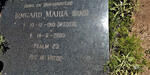 HATTINGH Irmgard Maria nee WEDER 1910-2003
