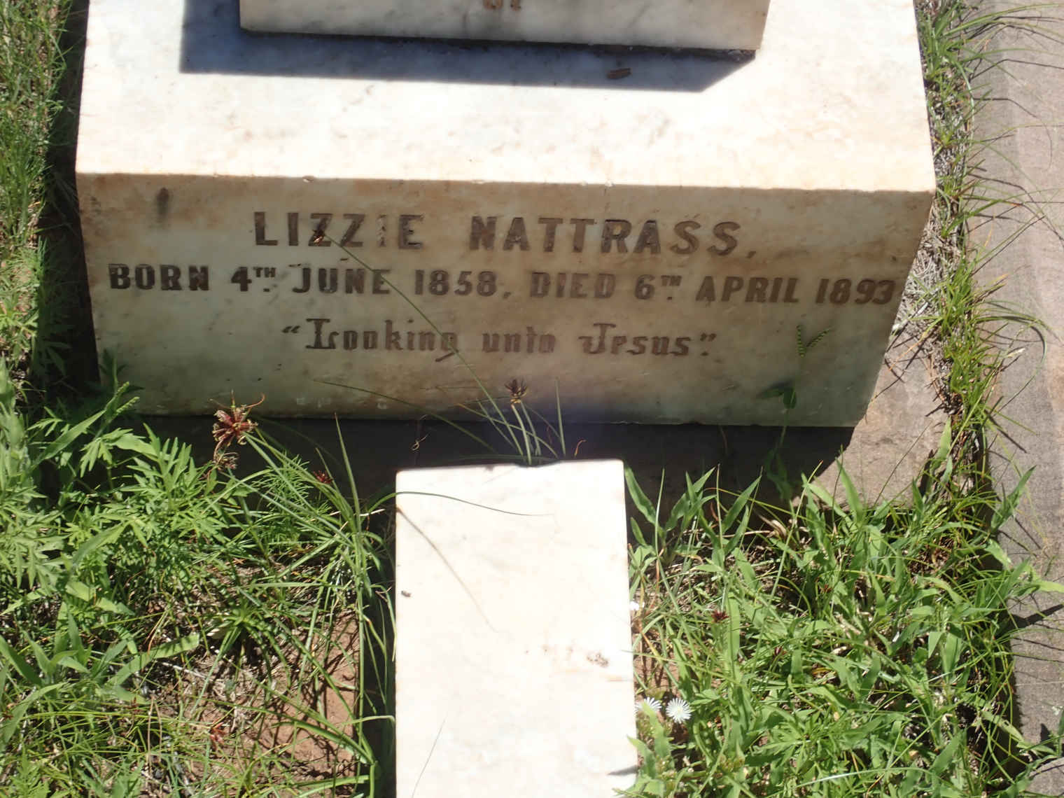 NATTRASS Lizzie 1858-1893