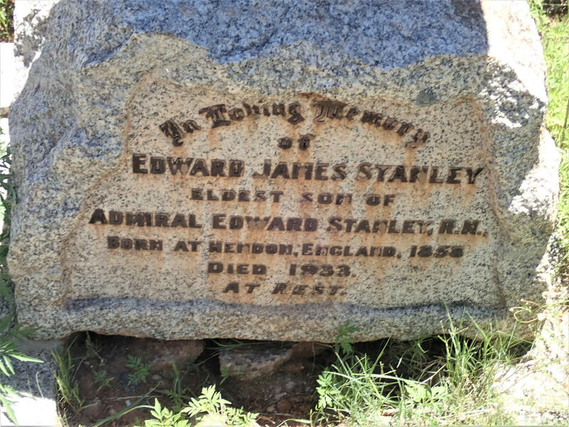 STANLEY Edward James 1858-1933