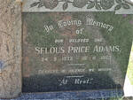 ADAMS Selous Price 1925-1963