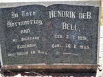 BELL Hendrik 1891-1965