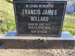 WILLARD Francis James 1906-1959