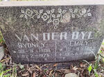 BYL Sydney, van der 1908-1975 & Emily 1902-1985