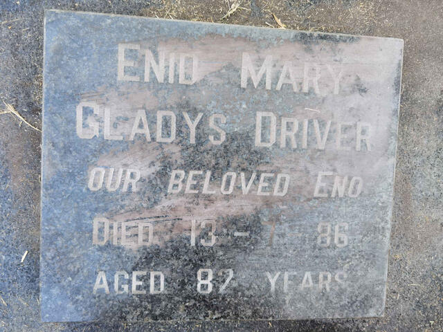 DRIVER Enid Mary Gladys -1986