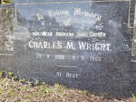 WRIGHT Charles M. 1880-1969