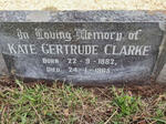 CLARKE Kate Gertrude 1882-1965