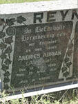 REYNEKE Andries Adrian 1880-1951 & Hester Jacomina HATTINGH 1879-1963
