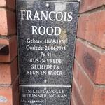 ROOD Francois 1970-2013