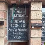 REYNOLDS Marie 1938-2020
