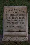 LOUWRENS I.M. 1892-1946