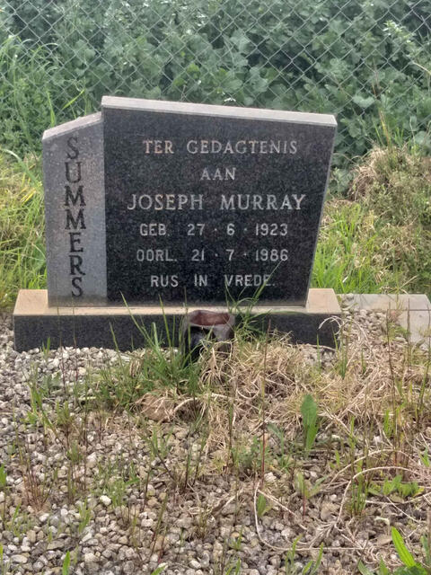 SUMMERS Joseph Murray 1923-1986